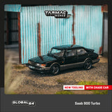 [PRE-ORDER] Tarmac Works - 1:64 - Saab 900 Turbo - Black - MiJo Exclusives (Global64)