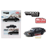 [PRE-ORDER] Tarmac Works - 1:64 - Saab 900 Turbo - Black - MiJo Exclusives (Global64)