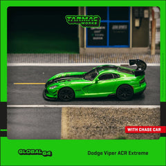 Tarmac Works - 1:64 - Dodge Viper ACR Extreme - Green Metallic - MiJo Exclusives (Global64)