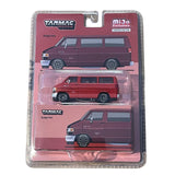 Tarmac Works - 1:64 - Dodge Van - Red - MiJo Exclusives (Global64)