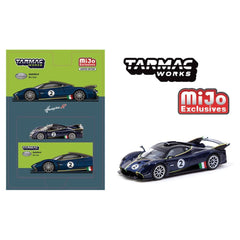 Tarmac Works - 1:64 - Pagani Huayra R - Blu Avio - MiJo Exclusives (Global64)