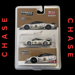 [CHASE] Tarmac Works - 1:64 - Pagani Huayra R - Bianco Benny - MiJo Exclusives (Global64)