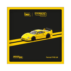 Tarmac Works - 1:64 - Ferrari F40 LM - Yellow - Road64